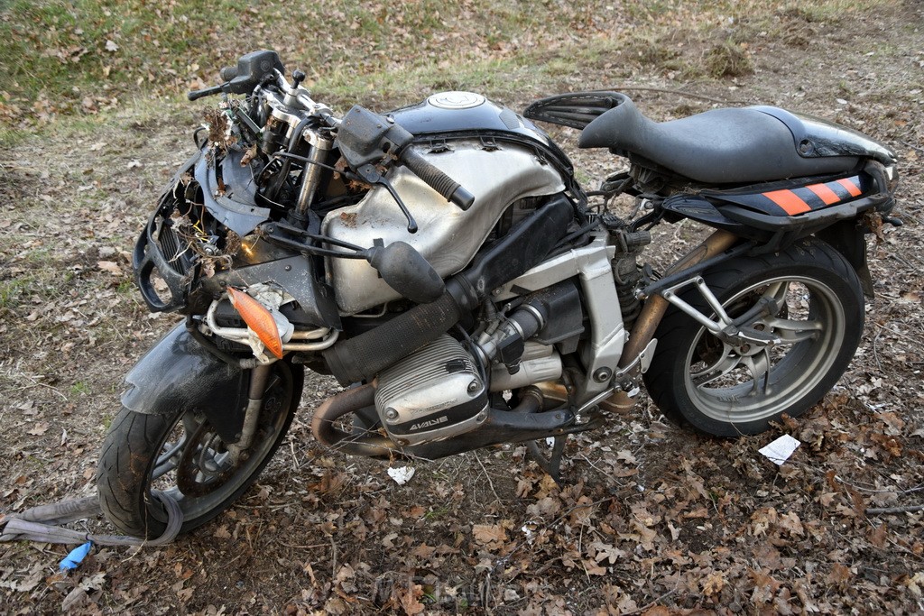 Schwerer VU Krad Fahrrad Koeln Porz Alte Koelnerstr P265.JPG - Miklos Laubert